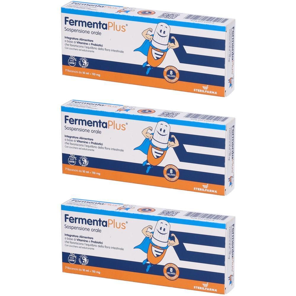Fermenta Plus Fermenti Lattici 7 Flaconcini Da 10 Ml
