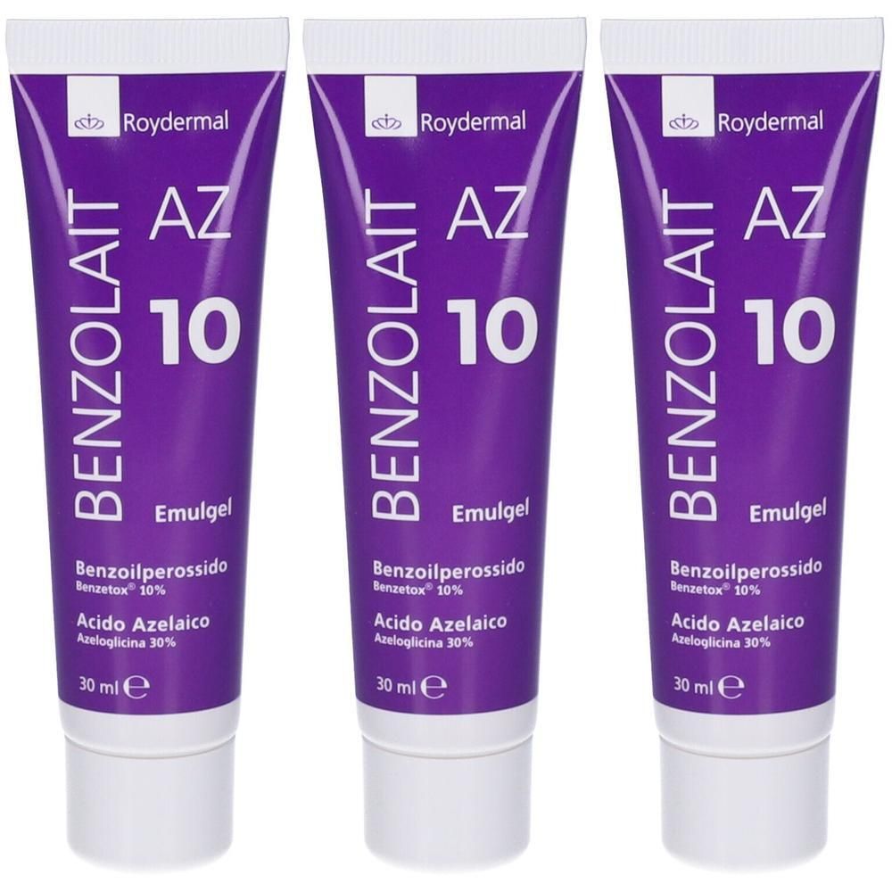Emulgel Benzolait Az 10 Tubo 30 Ml