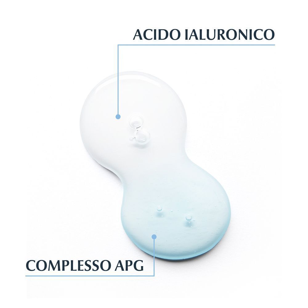 Gocce di Eucerin Dermatoclean Struccante Occhi Waterproof con acido ialuronico e complesso APG.