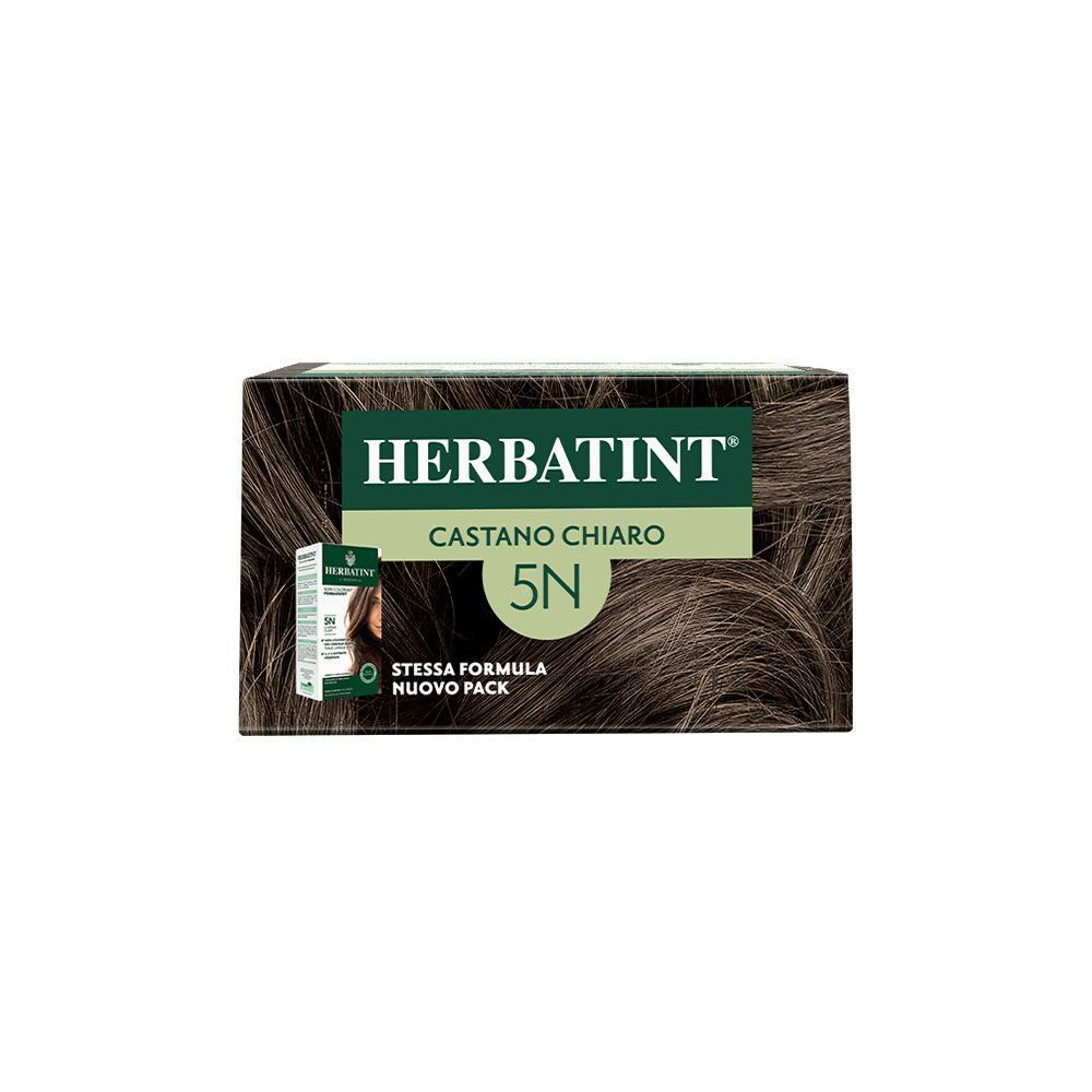 Herbatint gel colorante permanente, 5N Castano Chiaro, nuovo pack.