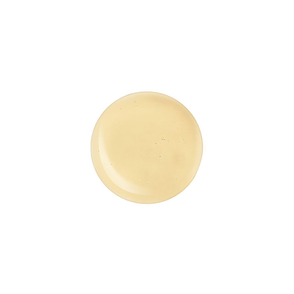 Una goccia di olio solare giallo.