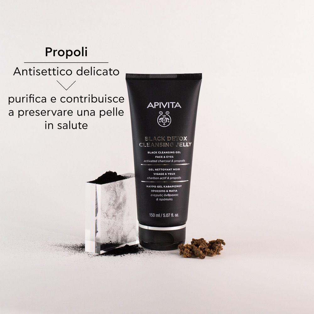 APIVITA Black Detox Cleansing Jelly e Lozione Tonica.