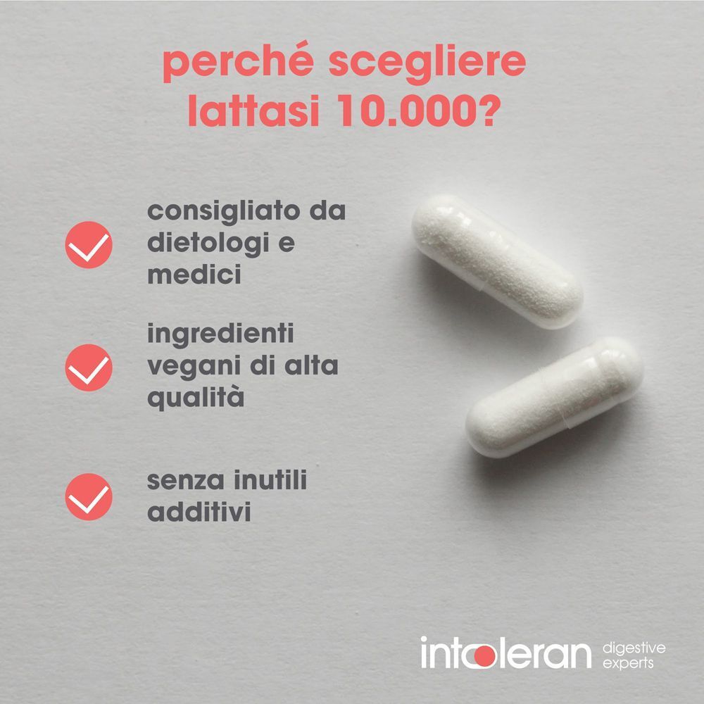 Due capsule bianche su sfondo grigio con testo e simboli di spunta.