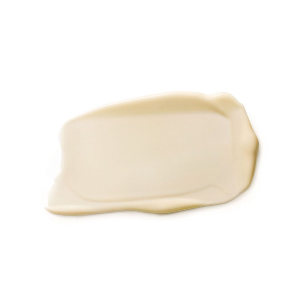 Un campione di latte per il corpo giallo pallido.