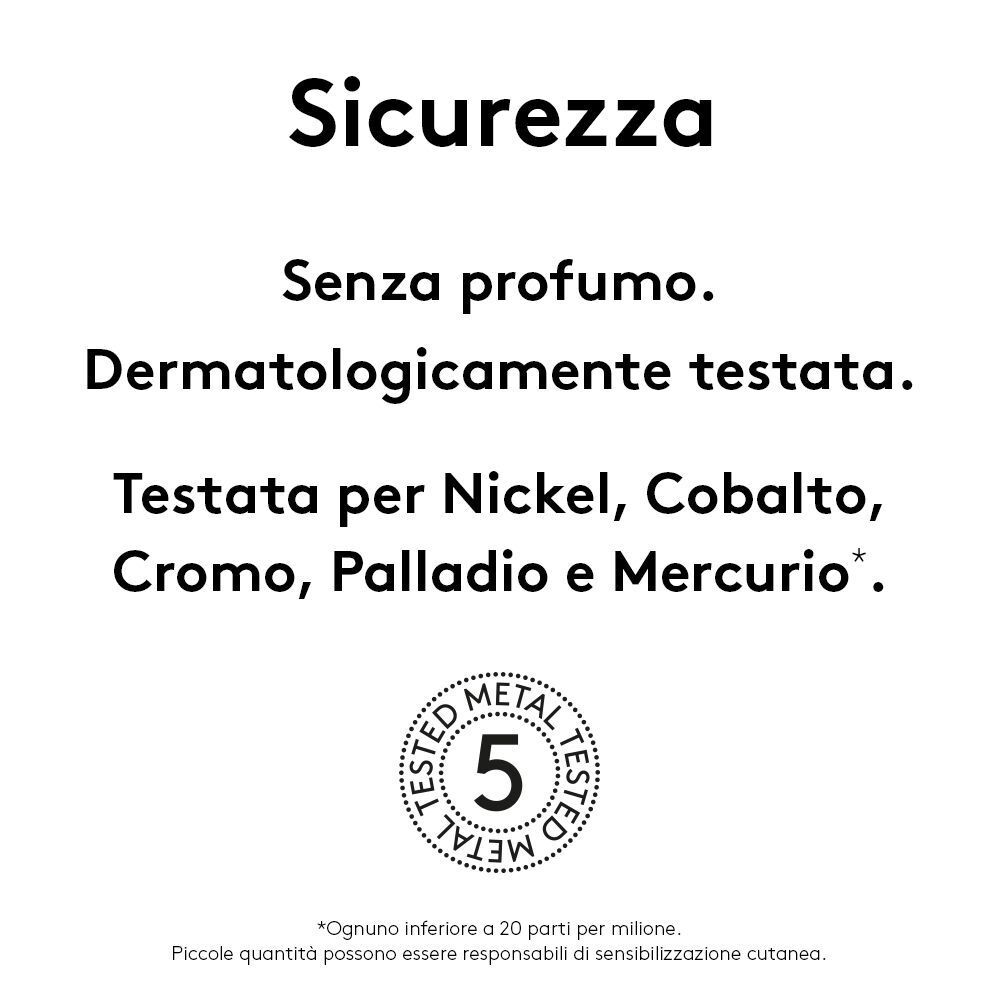 Matita sopracciglia KORFF: Senza profumo, testata dermatologicamente. Sigillo test 5 metalli.
