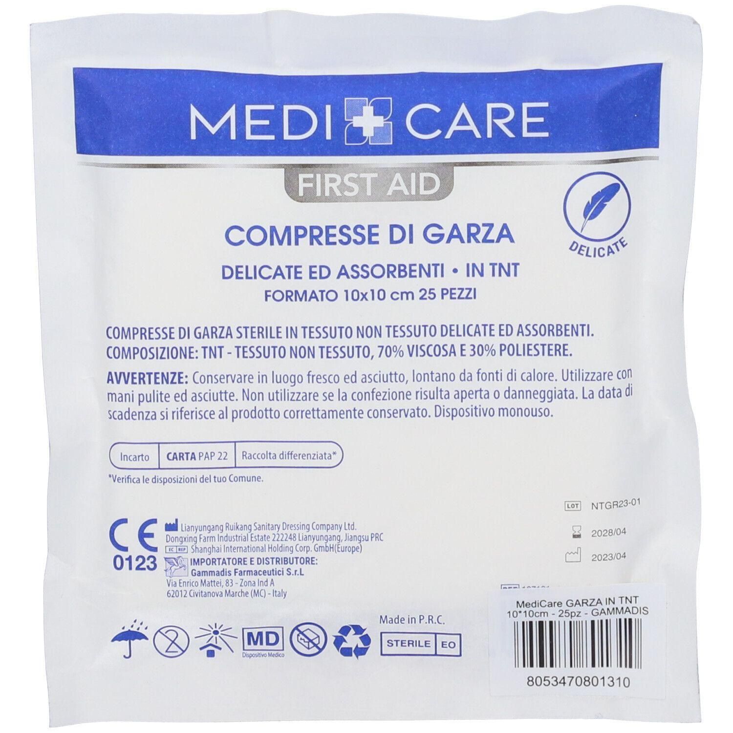 Garza Tnt 10X10 Cm 25 Pezzi