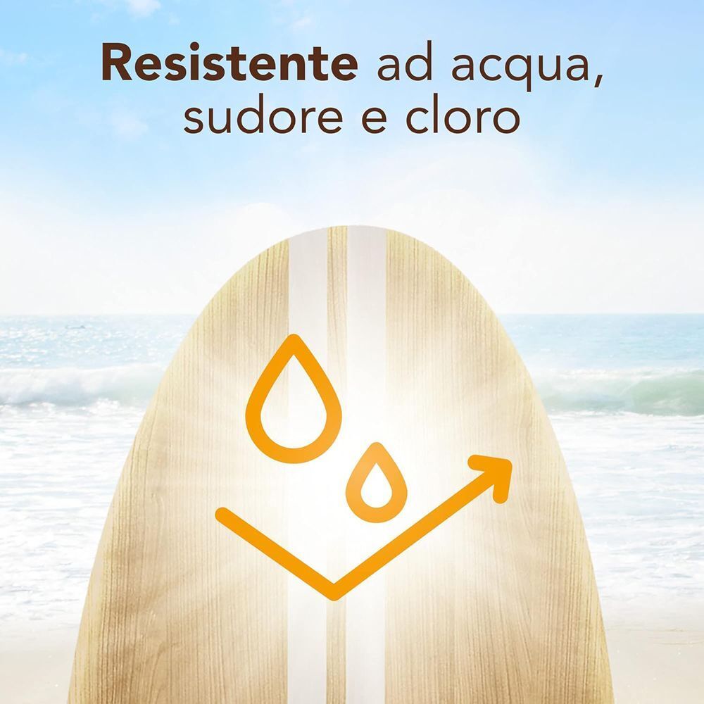Simbolo di resistenza all'acqua su tavola da surf.