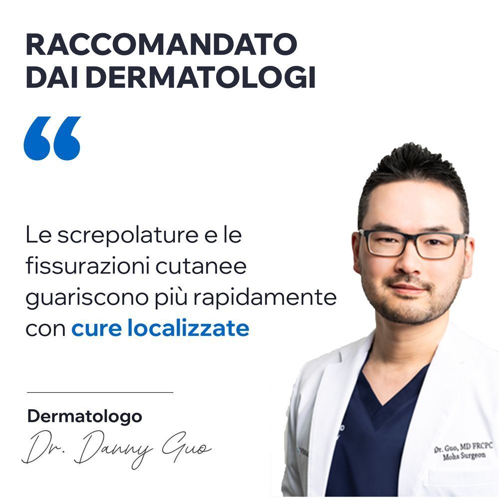 Il dermatologo Dr. Danny Guo raccomanda lo stick Uriage Bariéderm-Cica.