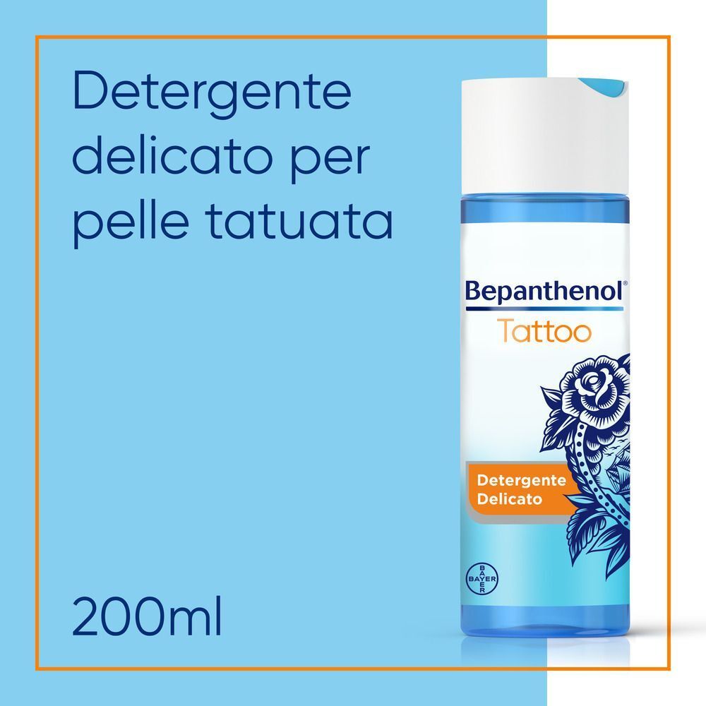 Detergente Bepanthenol Tattoo, 200ml.