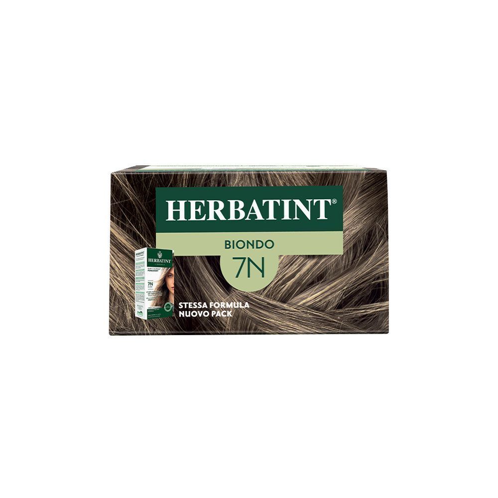 Herbatint gel colorante permanente 7N Biondo, nuovo pack.