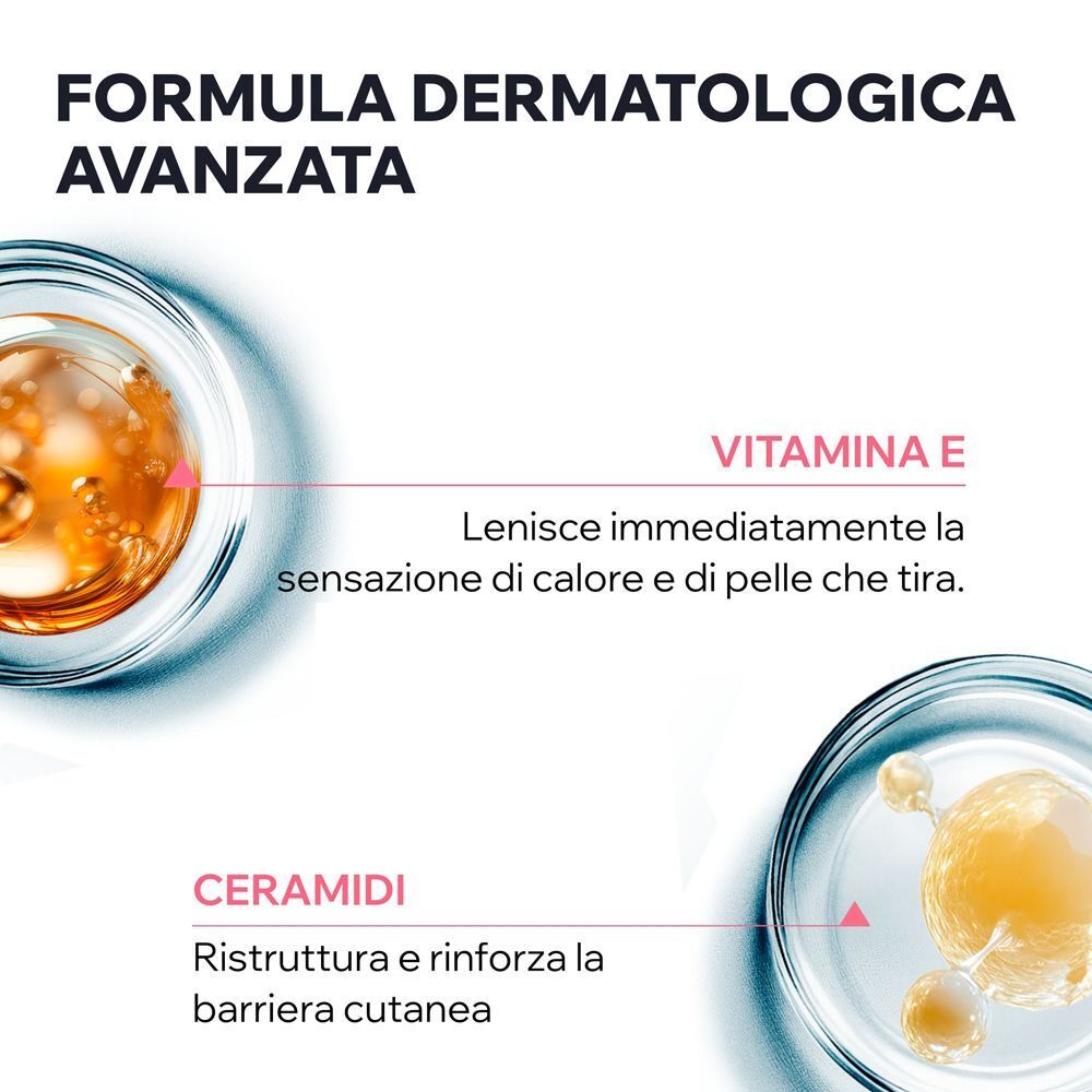 Crema URIAGE Roseliane: Vitamina E e Ceramidi.