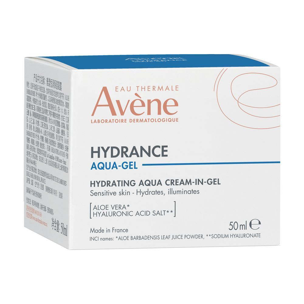 Confezione di crema idratante Aqua-Gel Avène Hydrance.
