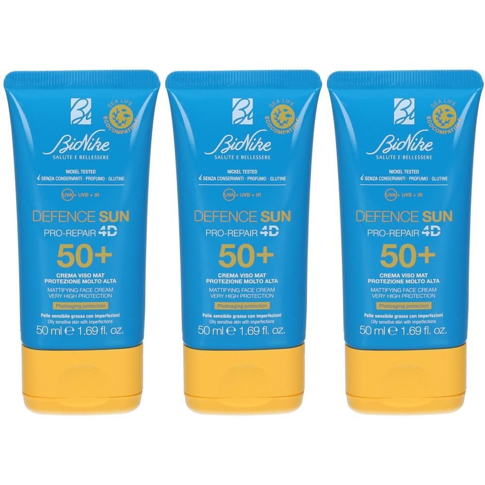 Bionike Defence Sun 50+ Crema Viso Mat