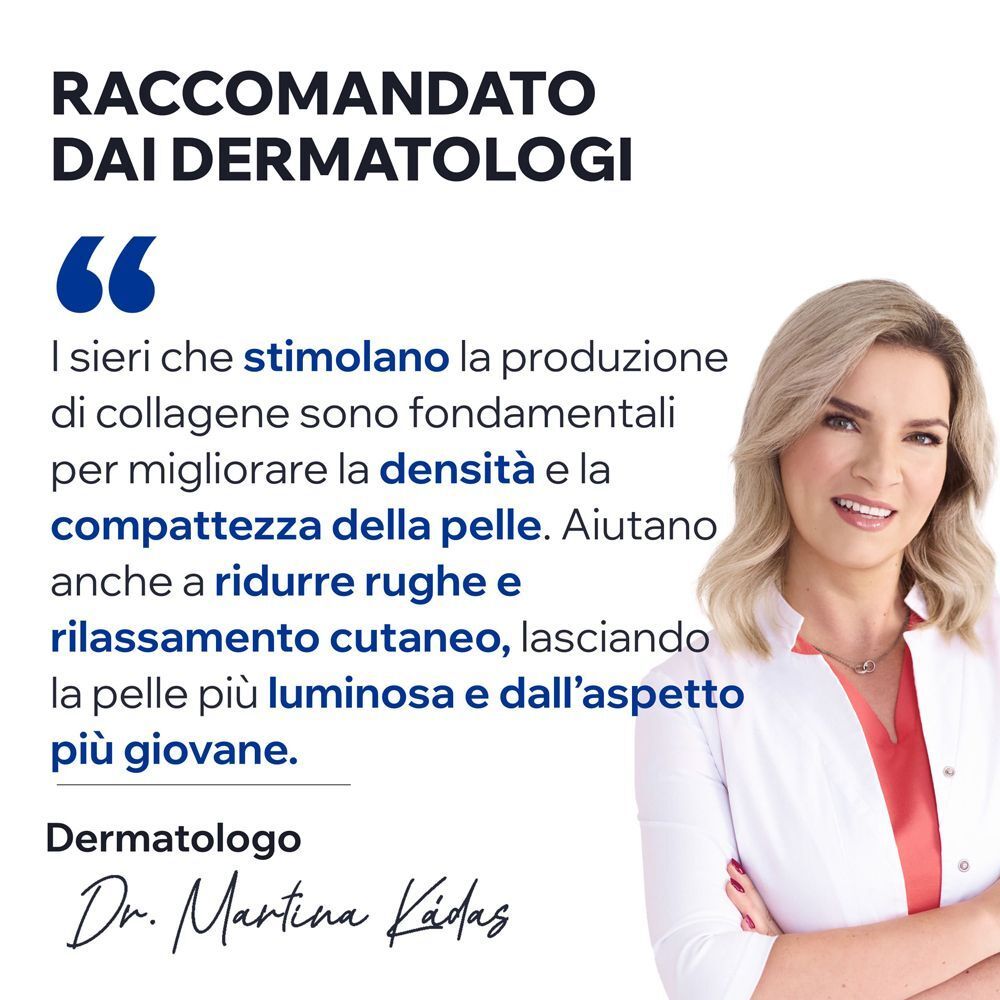 Dermatologa raccomanda il siero Uriage Age Absolu per migliorare la densità della pelle.