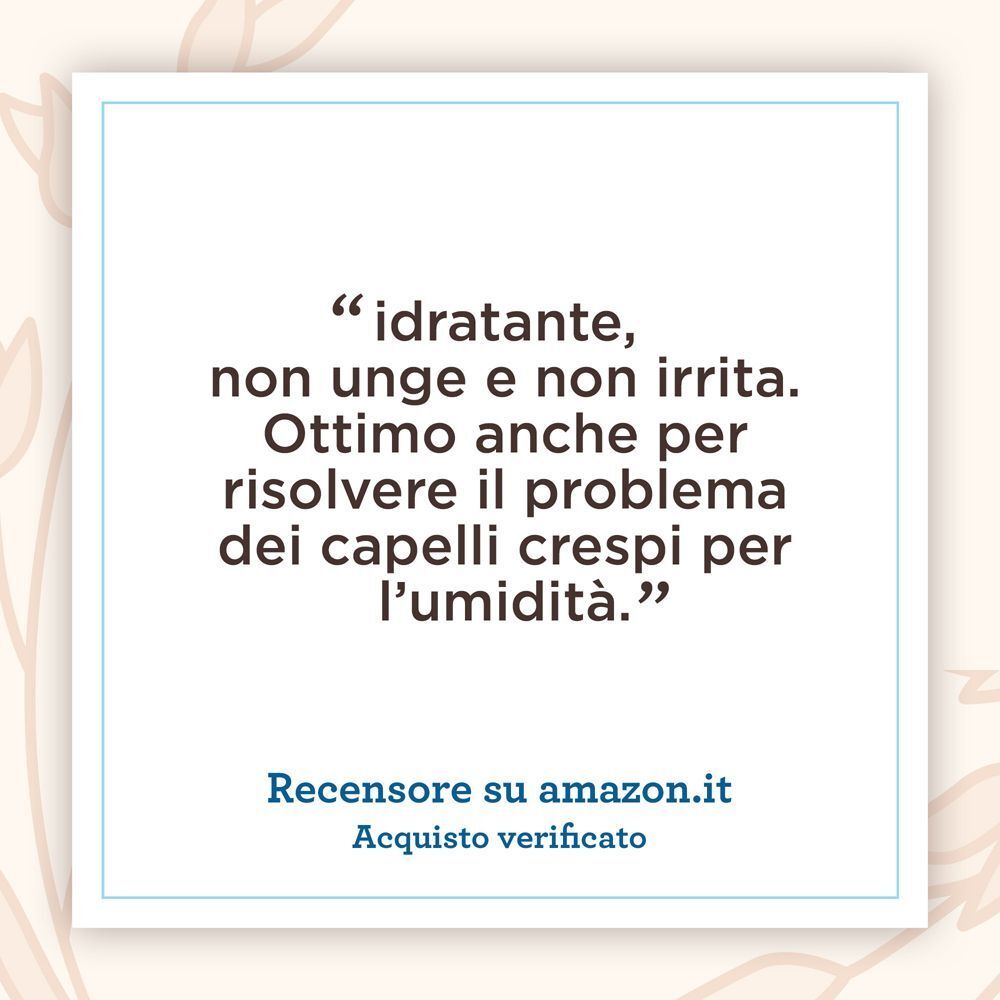 Recensione cliente: "Idratante, non unge e non irrita."