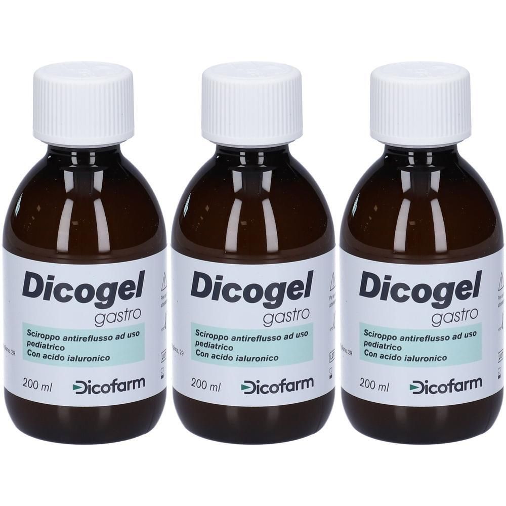 Sciroppo Antireflusso Pediatrico Dicogel Gastro 200 Ml