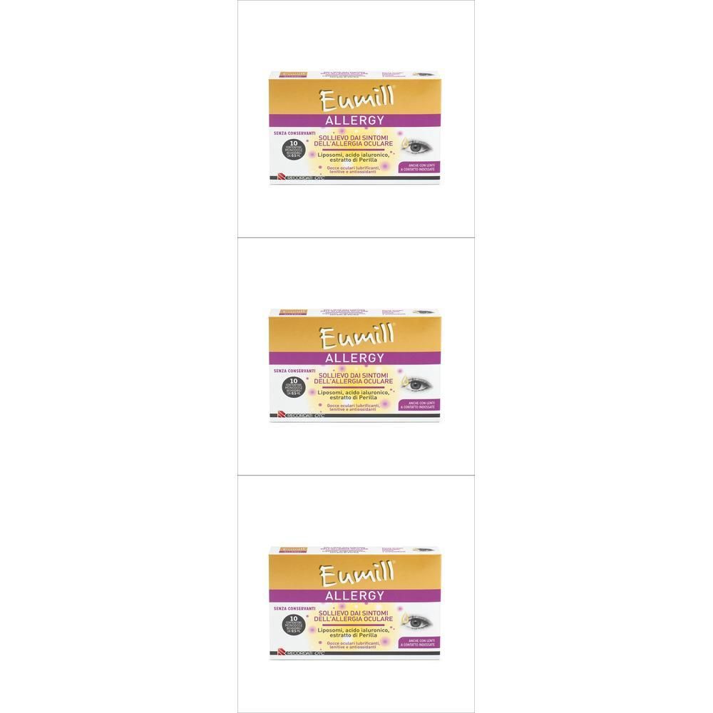 Eumill Allergy Gocce Oculari 10 Flaconcini Da 0,5 Ml
