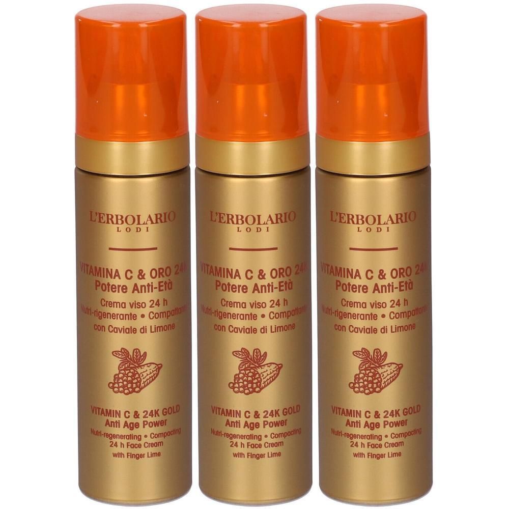 L`Erbolario Crema Viso Vitamina C & Oro 24K