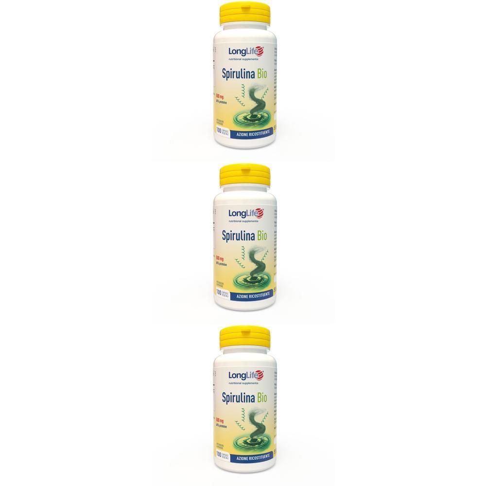 LongLife® Spirulina Bio 500mg