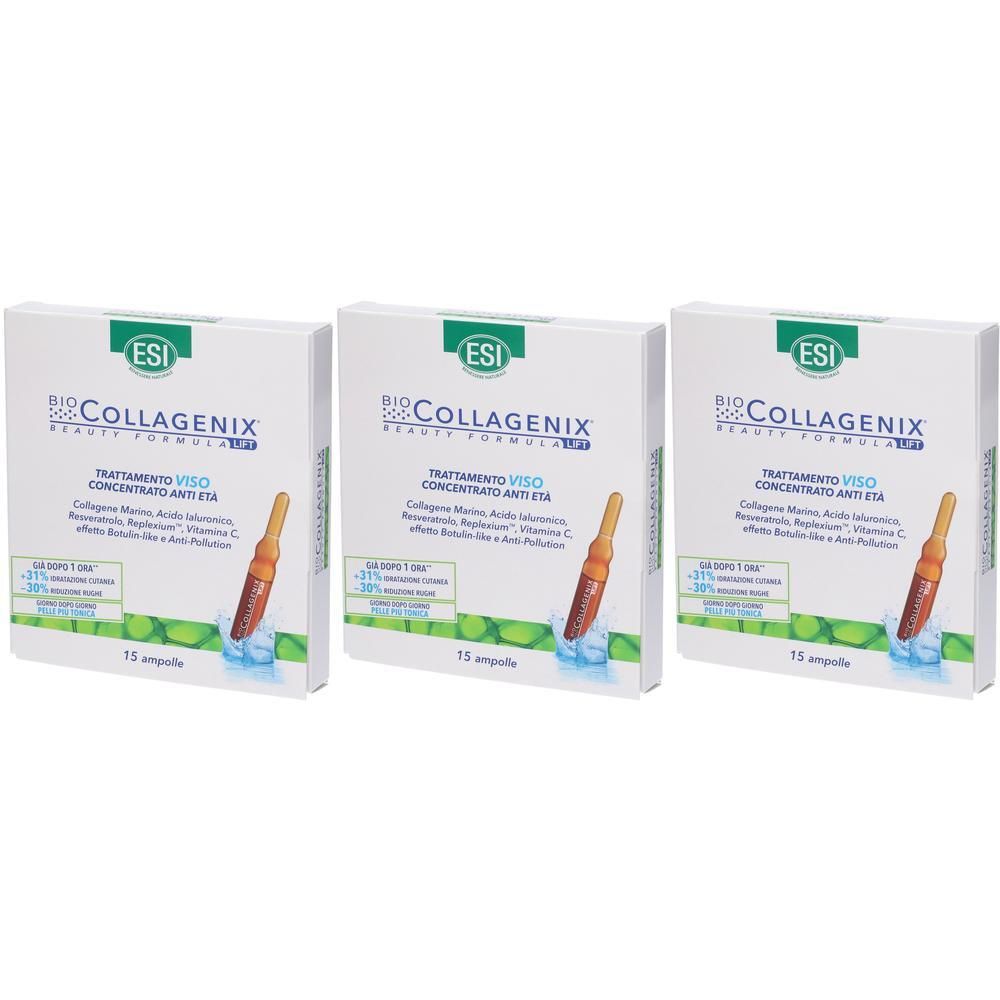 ESI Biocollagenix Trattamento Concentrato Anti EtÃ  Fiale