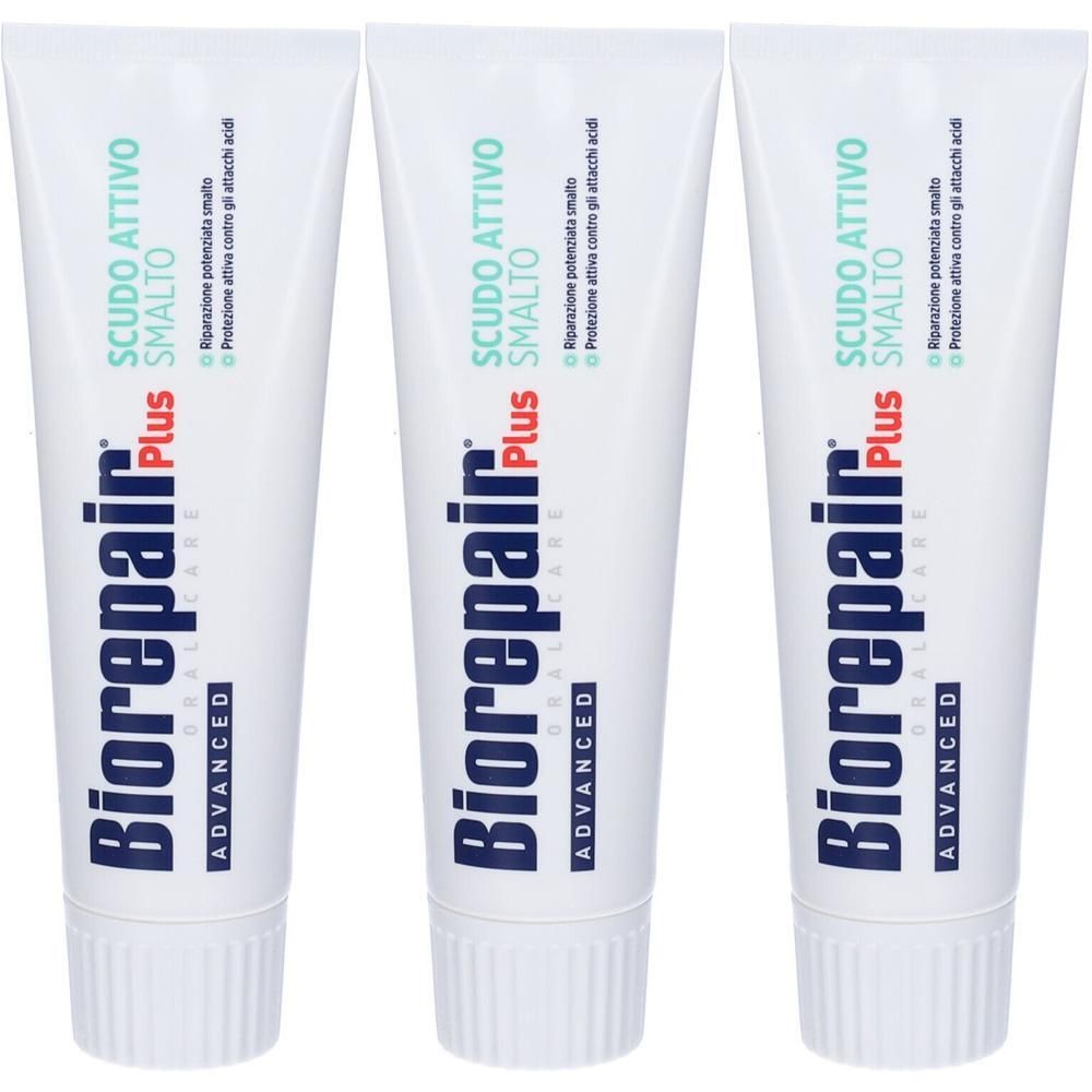 Biorepair Plus Advanced Scudo Attivo Smalto 75 Ml