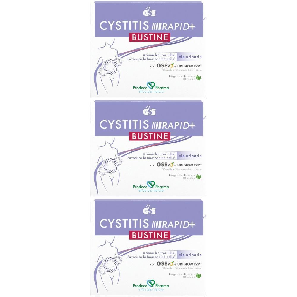 Gse Cystitis Rapid+ 10 Bustine
