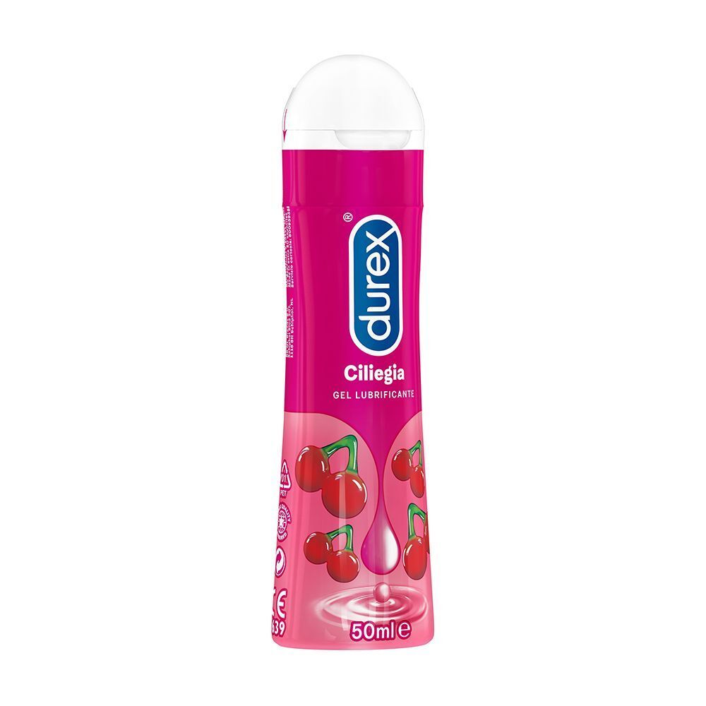 Durex gel lubrificante, gusto ciliegia, 50ml.