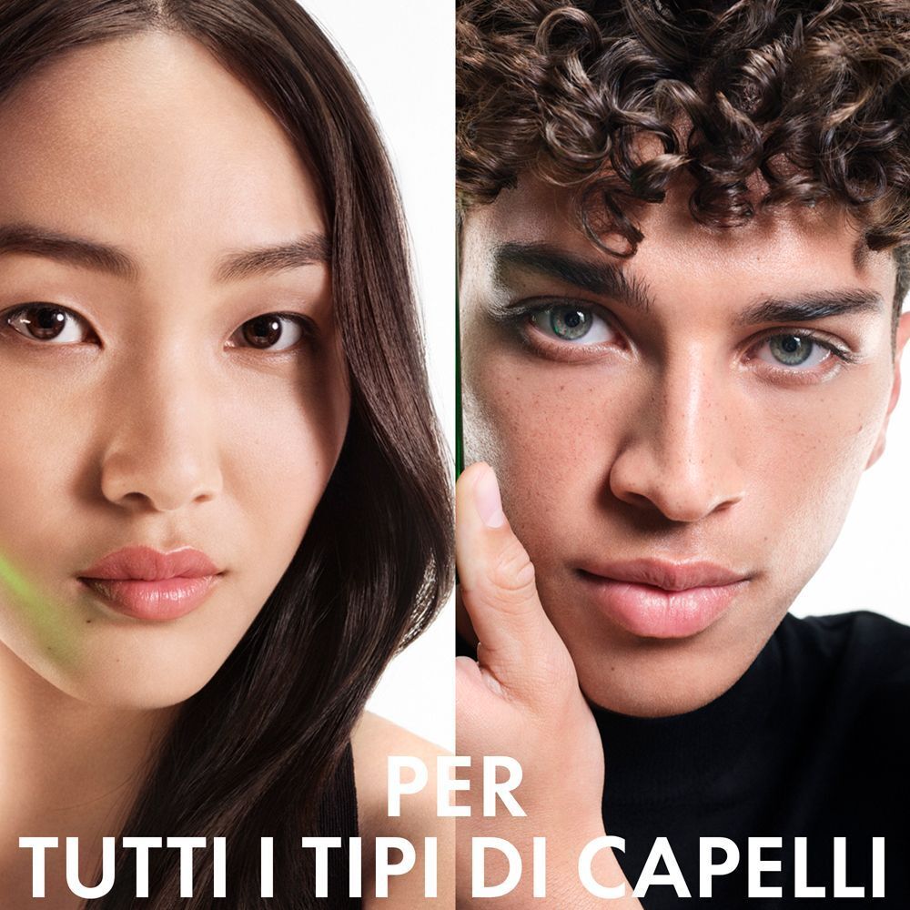 Ritratti di una donna e un uomo, adatti a tutti i tipi di capelli.