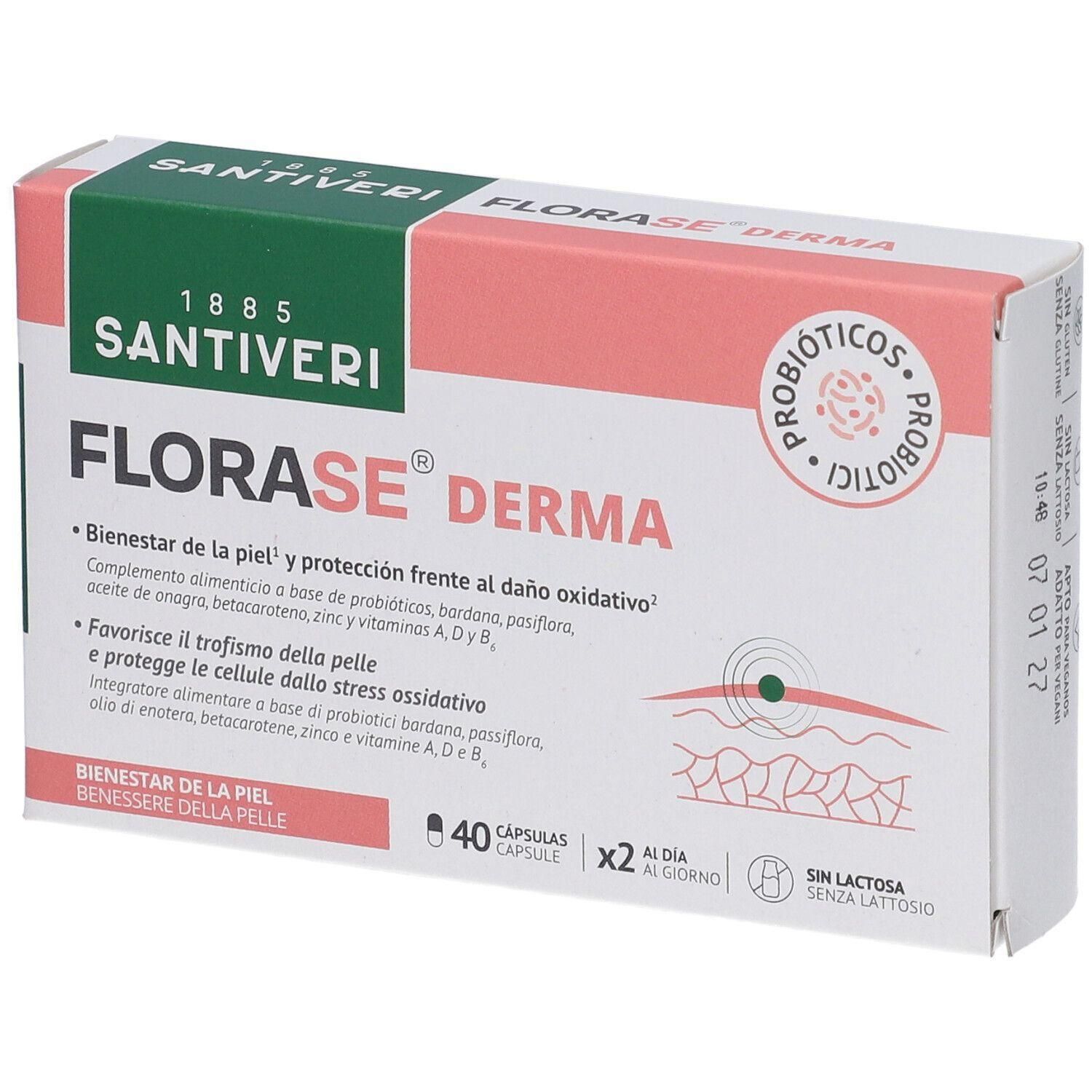 Florase Derma 40 Capsule Blister 16 G