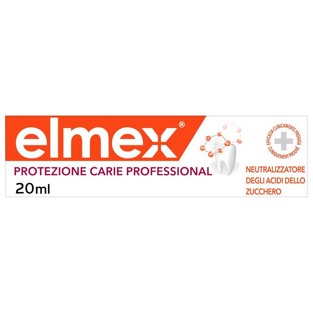 Dentifricio Elmex: Protezione Carie Professionale, 20ml.