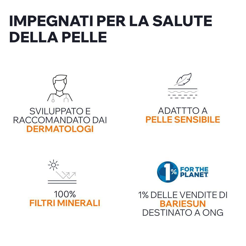 Stick solare minerale SPF 50+: Sviluppato da dermatologi, 100% filtri minerali.