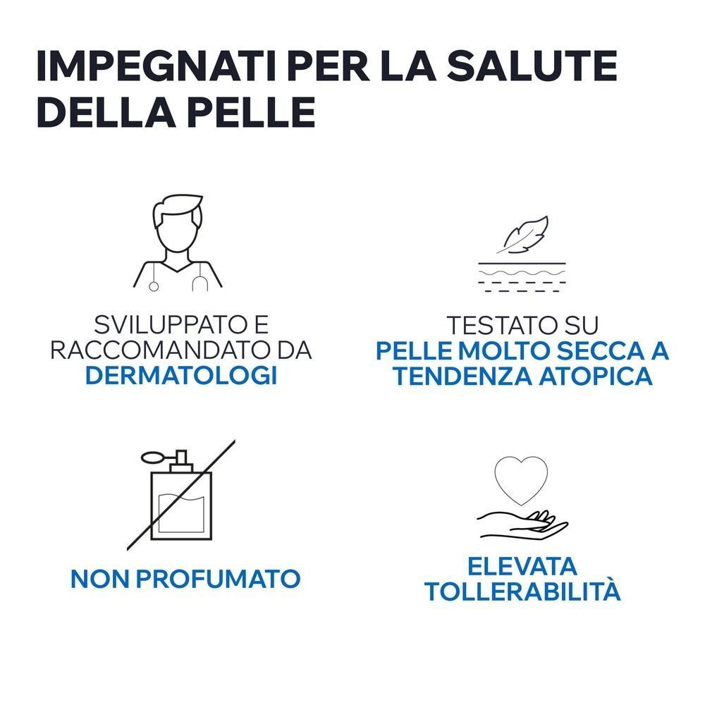 Balsamo Uriage Xemose C8+: Sviluppato da dermatologi, testato su pelle molto secca, senza profumo.