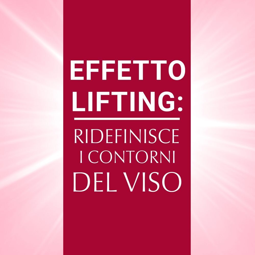 Effetto lifting: ridefinisce i contorni del viso.