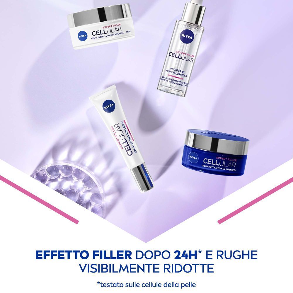 Tubo Nivea Cellular Expert Filler contorno occhi e labbra e altri prodotti Nivea Cellular.