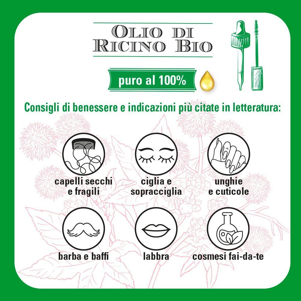 Etichetta con icone per capelli, ciglia, unghie, barba, labbra e cosmetici fai-da-te.