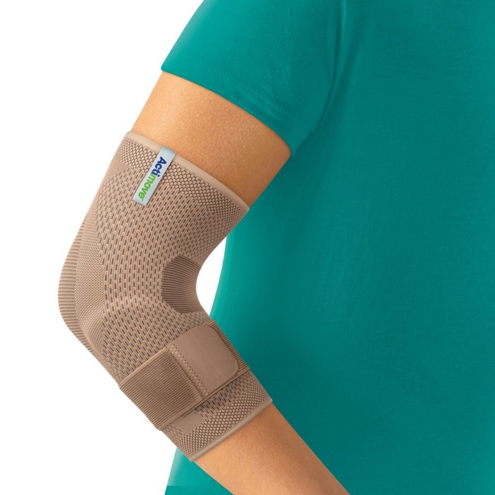 Gomitiera Actimove Everyday Supports indossata su un braccio.