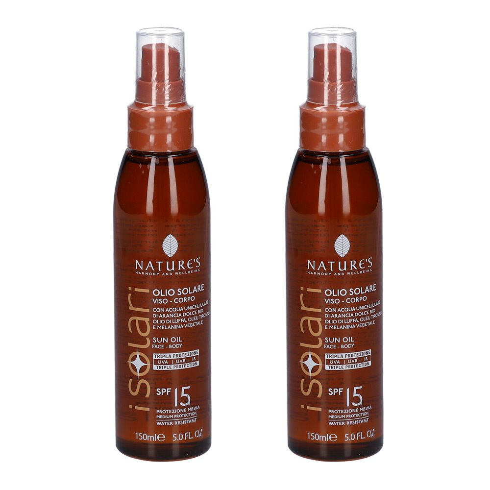 NATURE'S iSolari Olio Solare SPF 15