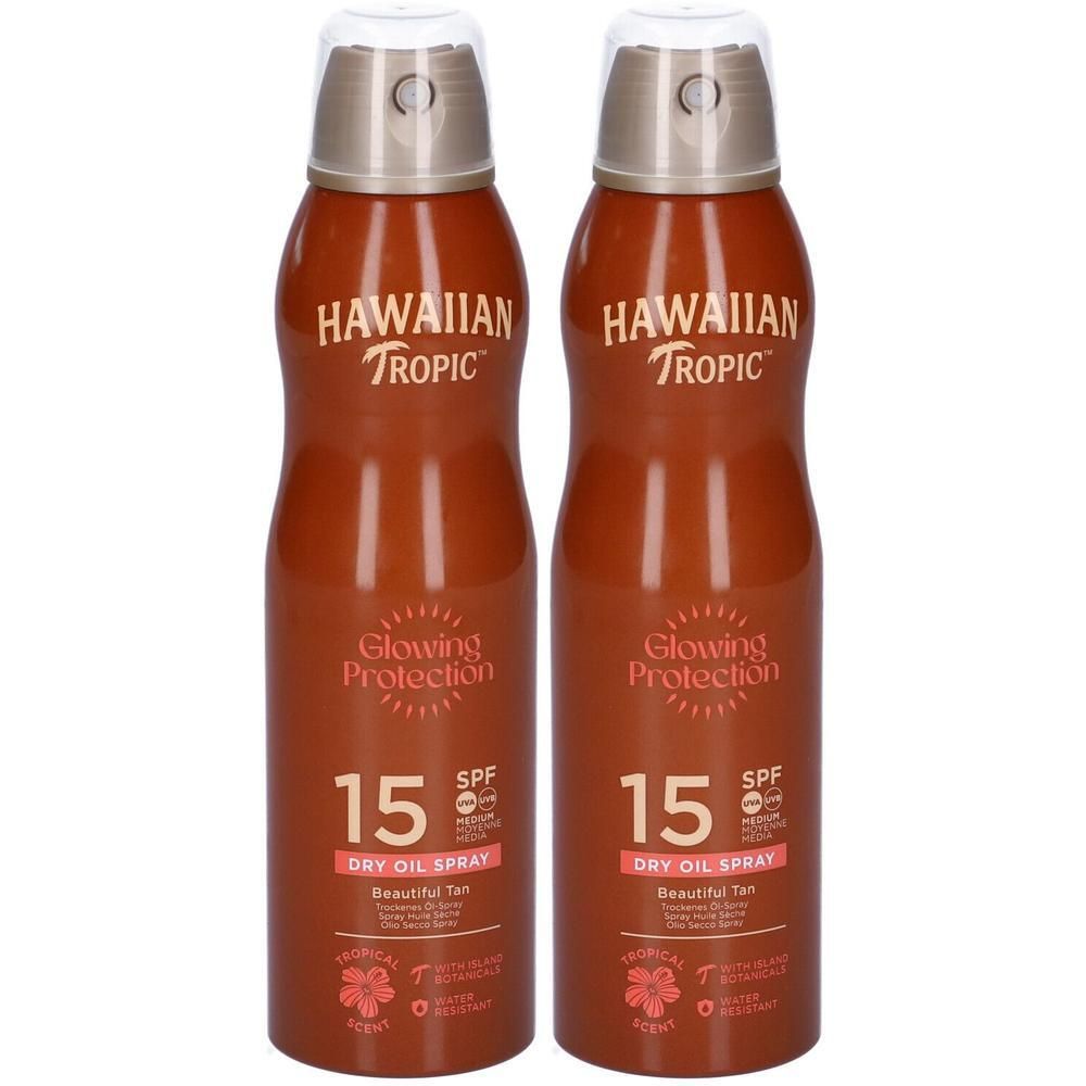 Hawaiian Tropic Glowing Protection Olio Secco Spray SPF 15