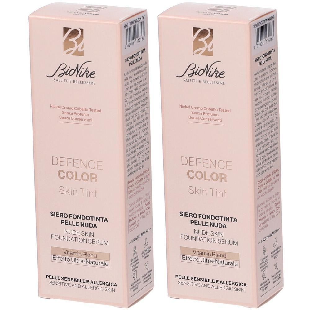 Bionike Defence Color Skin Tint Fondotinta Pelle Nuda N2,5 Almond