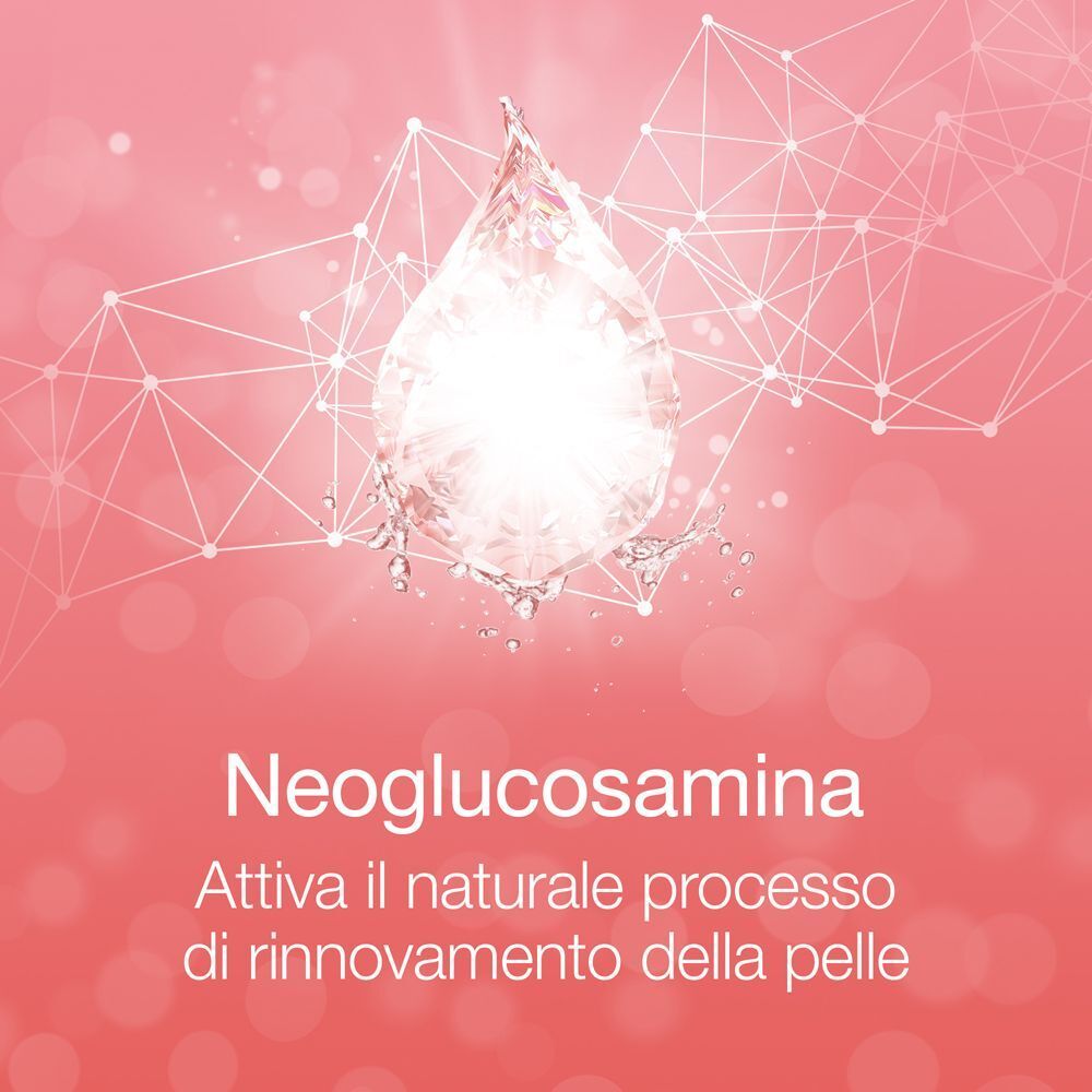 Siero Neutrogena Bright Boost: La neoglucosamina attiva il naturale rinnovamento della pelle.