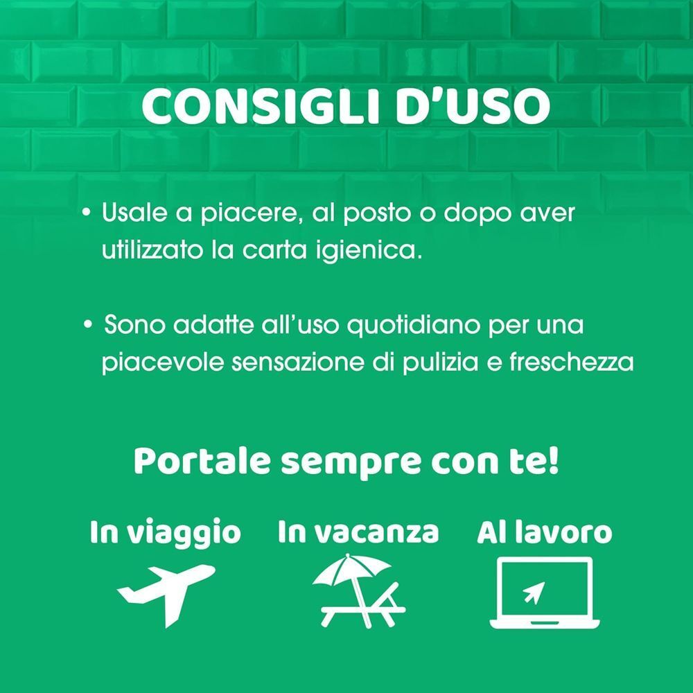 Sei diverse tipologie di salviettine intime Chilly, inclusa pH 3.5.