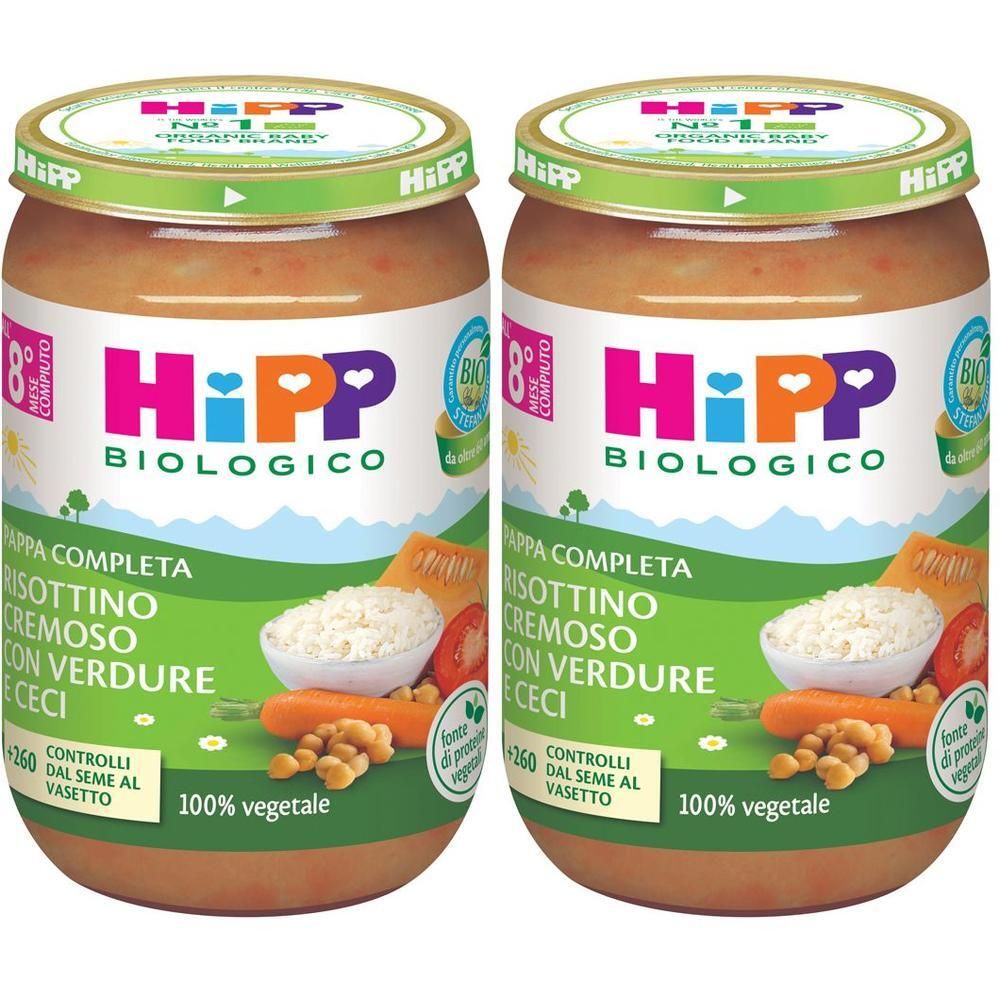 HIPP Risottino Cremoso Verdure Ceci