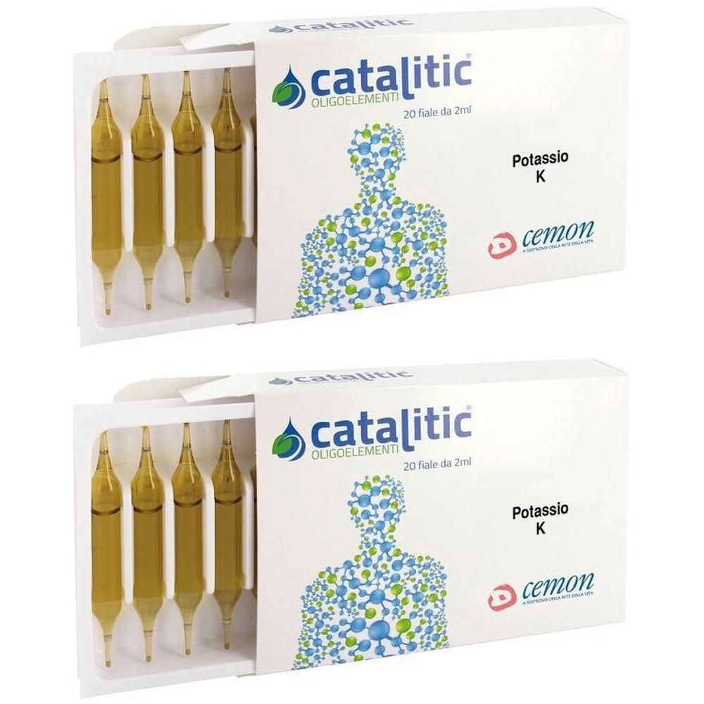 Catalitic Oligoelementi Potassio K 20 Ampolle