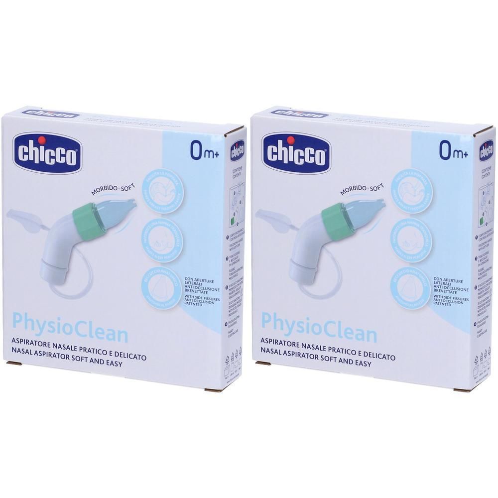 Chicco Aspiratore nasale rapido e delicato PhysioClean