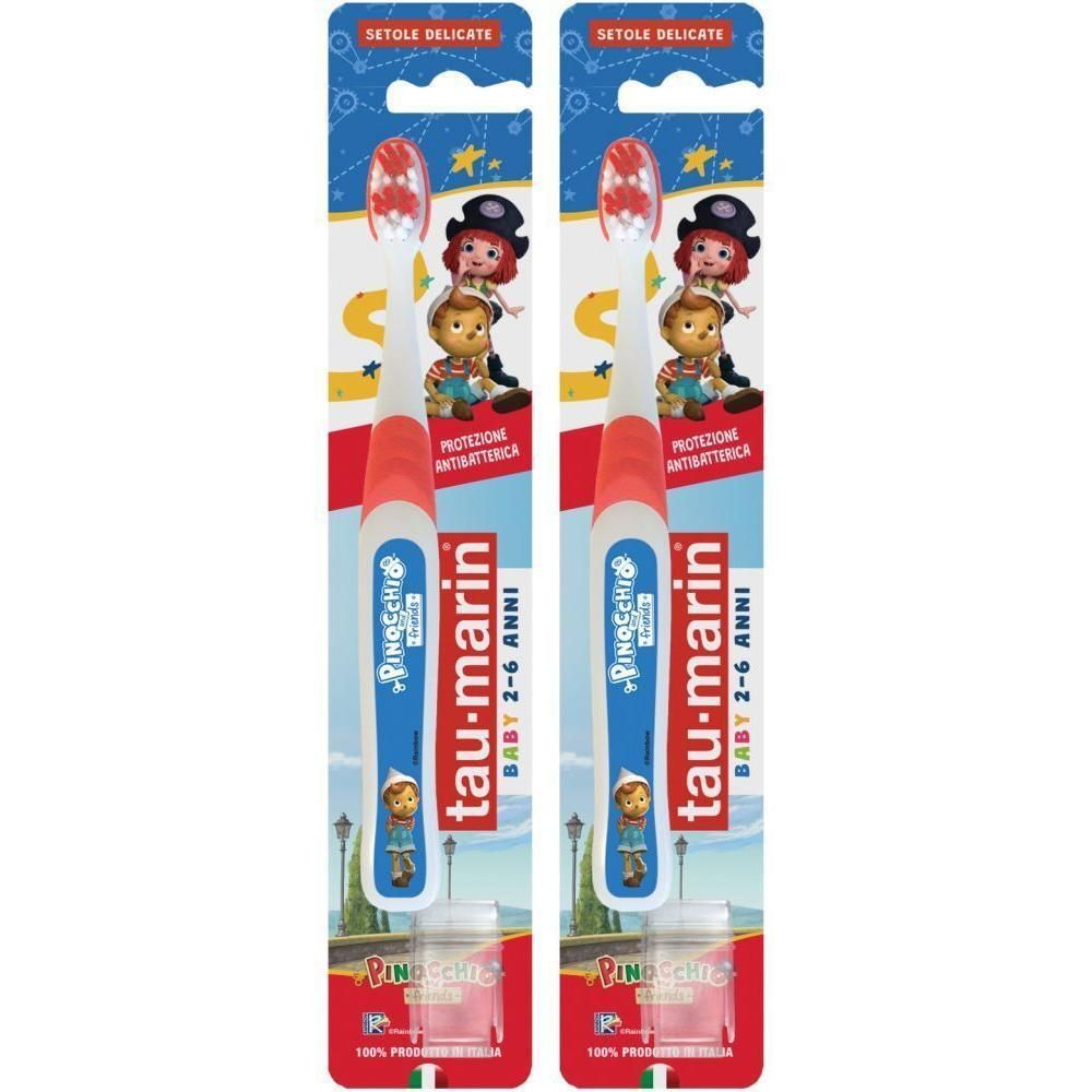 Tau-Marin Spazzolino Baby 2-6 Anni Pinocchio