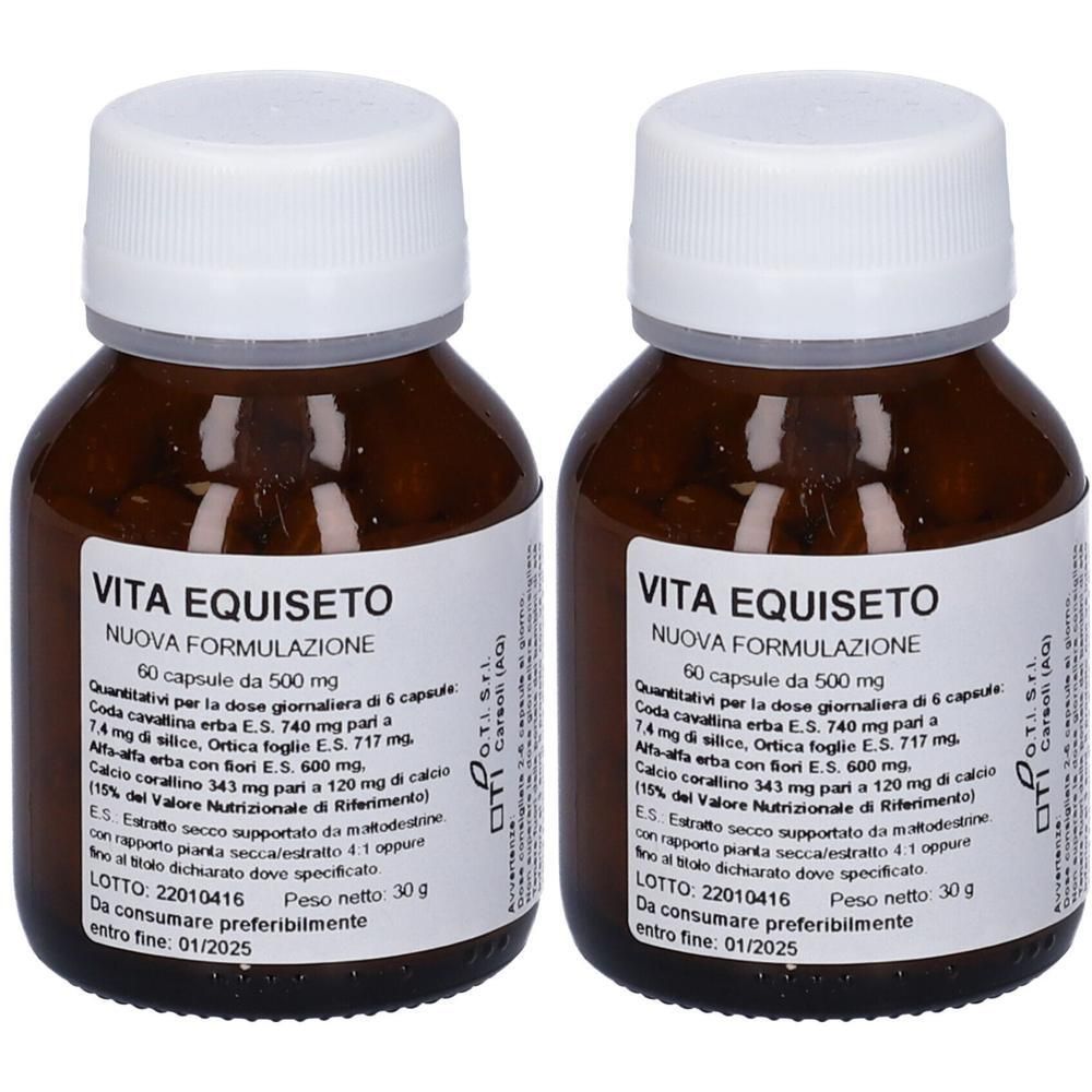 Vita Equiseto Nuova Formulazione 60 Capsule