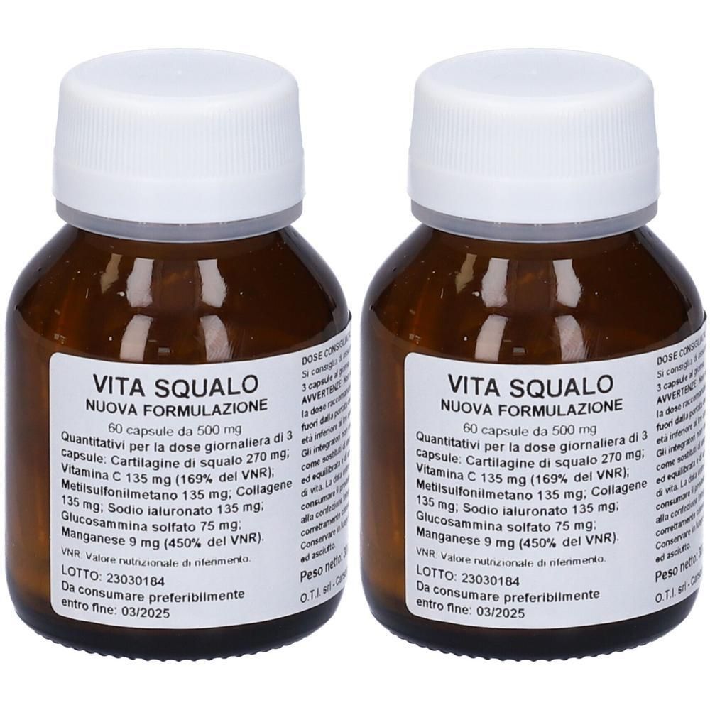 Vita Squalo Nuova Formulazione 60 Capsule