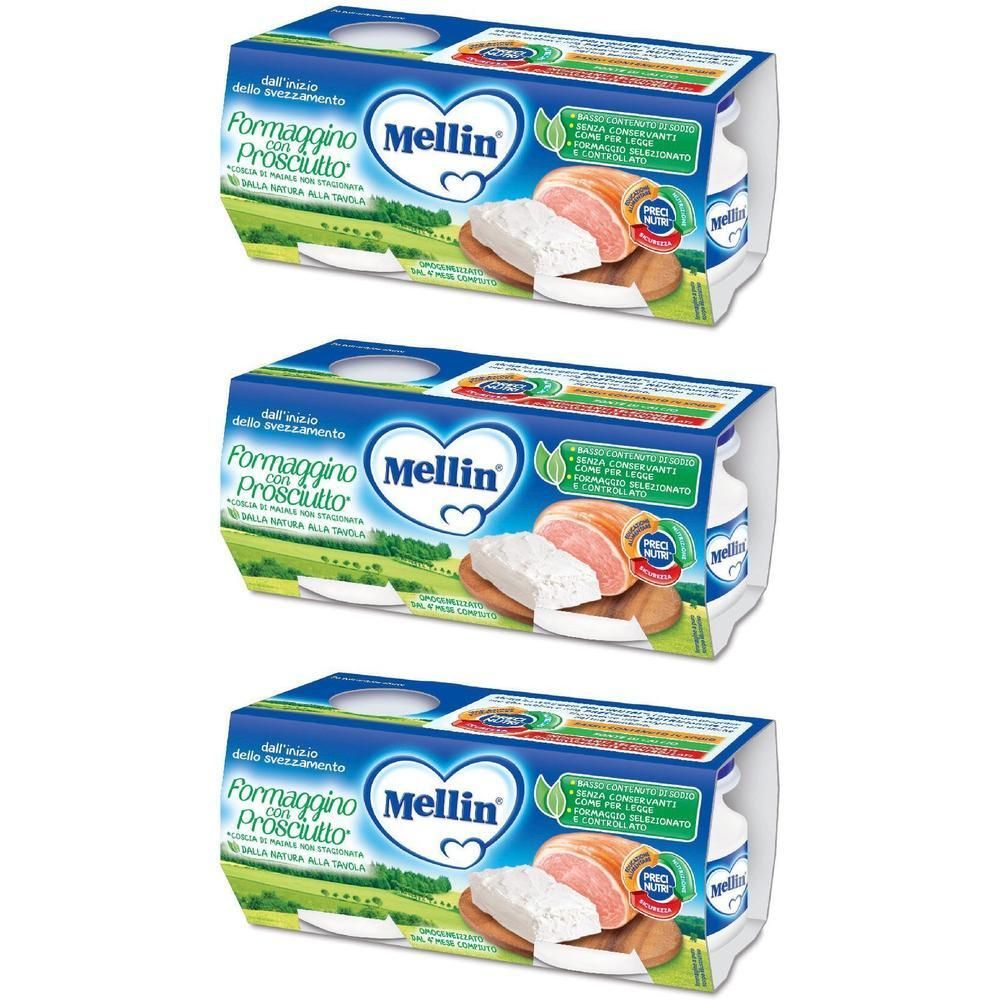 Mellin Formaggino con Prosciutto