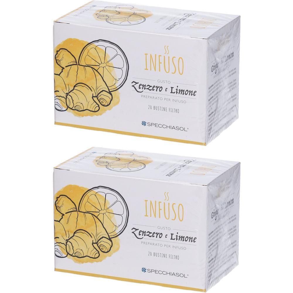 Specchiasol Infuso Tisana Zenzero + Limone