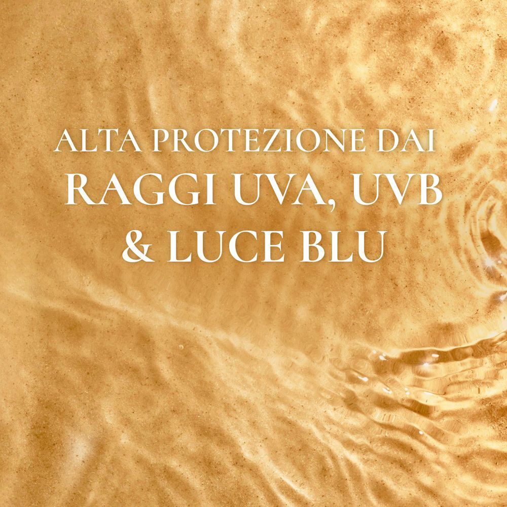 Alta protezione dai raggi UVA, UVB e dalla luce blu.